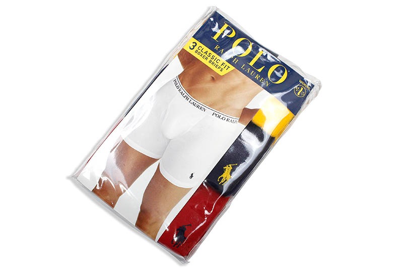 POLO RALPH LAUREN WICKING BOXER BRIEF 3-PACK (RCBBS3/2SL)