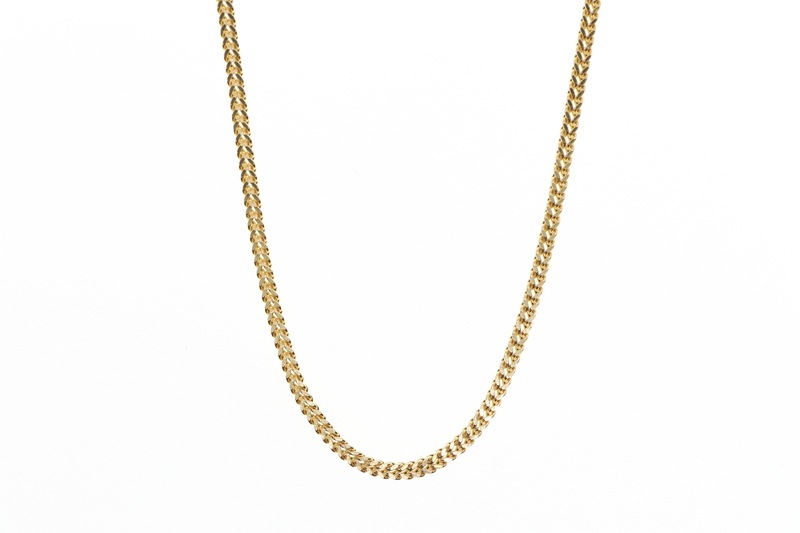 10K FRANCO CHAIN 22INCH