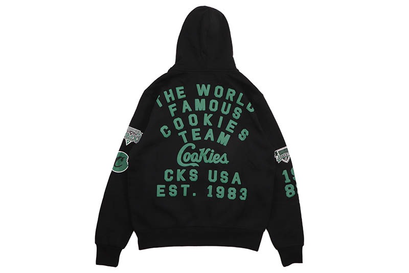 COOKIES TITLE FIGHT FULL ZIP HOODIE (BLACK) CM253HFC11