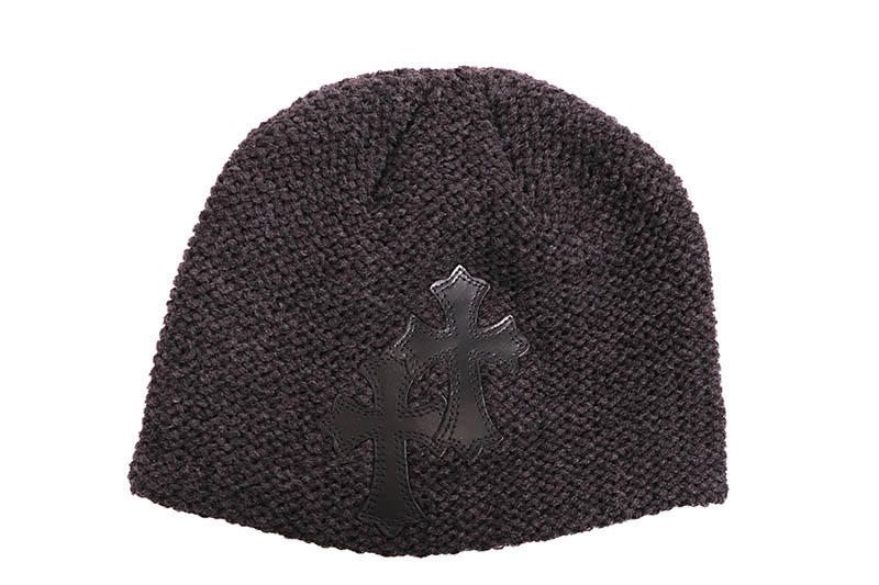 ADVANCE LOW GAUGE CROSS PATCH BEANIE (CHARCOAL) ARS-5006