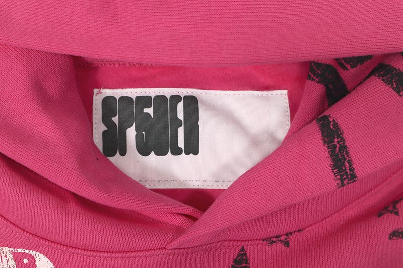 SP5DER PINK STENCIL HOODIE | Brand,S-Z,SP5DER | GROWAROUND（グロウ