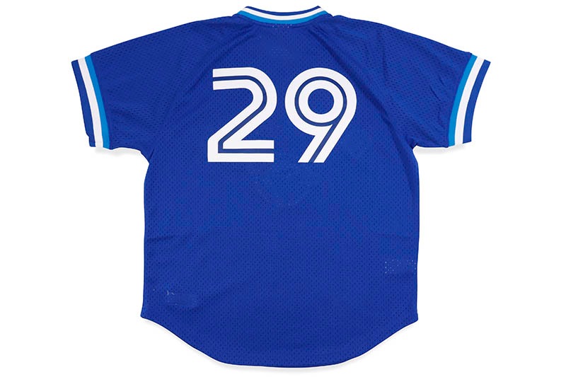 MITCHELL & NESS AUTHENTIC MESH BP JERSEY (TORONTO BLUE JAYS/1993