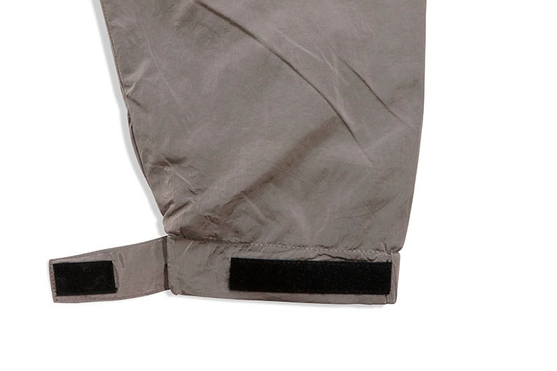 PRO CLUB COMFORT METALLIC NYLON ANORAK (SILVER) 15PC0306