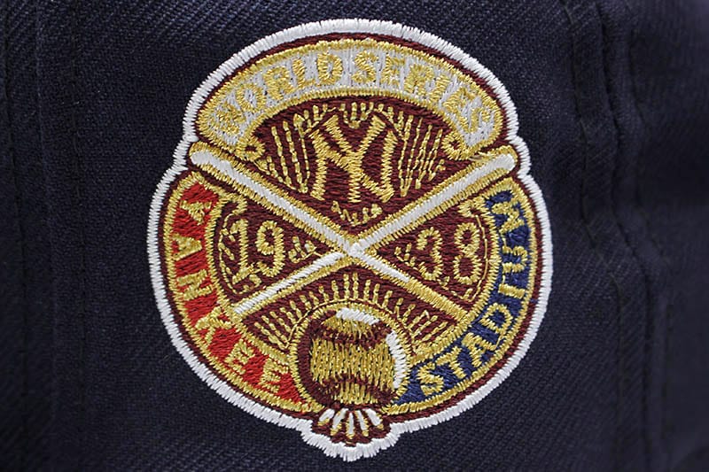 NEW ERA NEW YORK YANKEES 59FIFTY FITTED CAP (1938 WORLD SERIES SIDE PATCH/NAVY)