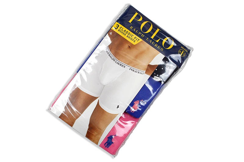 POLO RALPH LAUREN WICKING BOXER BRIEF 3-PACK (RCBBS3/2TL)