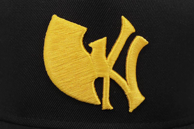 TWNTY TWO WU-TANG SOUNDS OF SHAOLIN 36 CHAMBERS SNAPBACK CAP (BLACK)