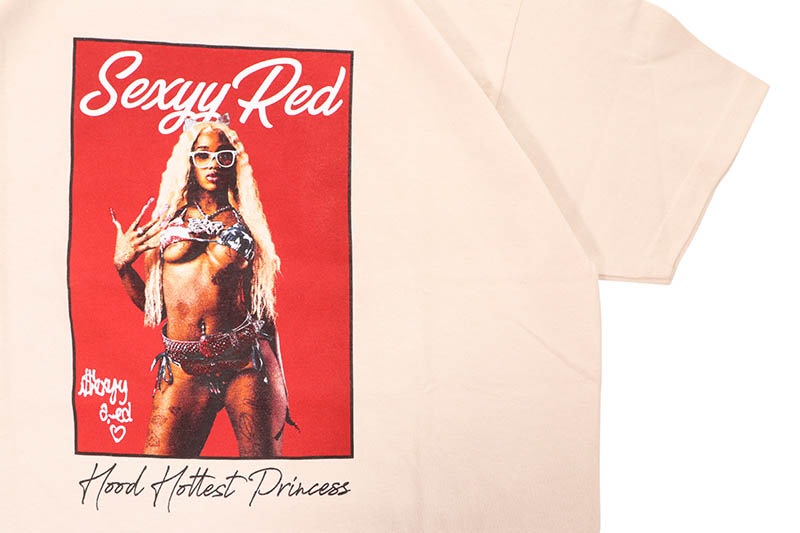 SEXYY RED HOOD HOTTEST PRINCESS POSTER T-SHIRTS (WHITE)