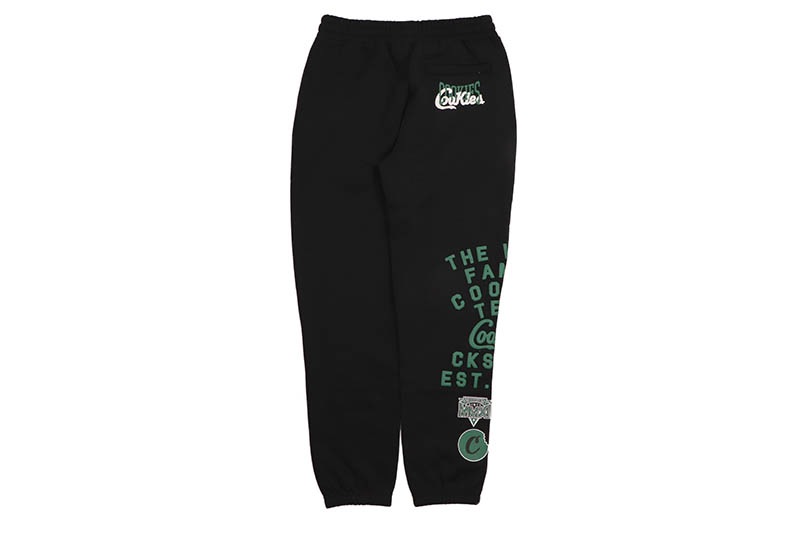 COOKIES TITLE FIGHT THE WORLD FAMOUS SWEATPANTS (BLACK) CM253BKP07