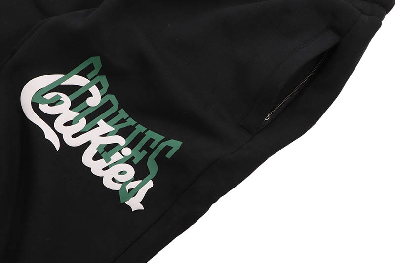 COOKIES TITLE FIGHT THE WORLD FAMOUS SWEATPANTS (BLACK) CM253BKP07