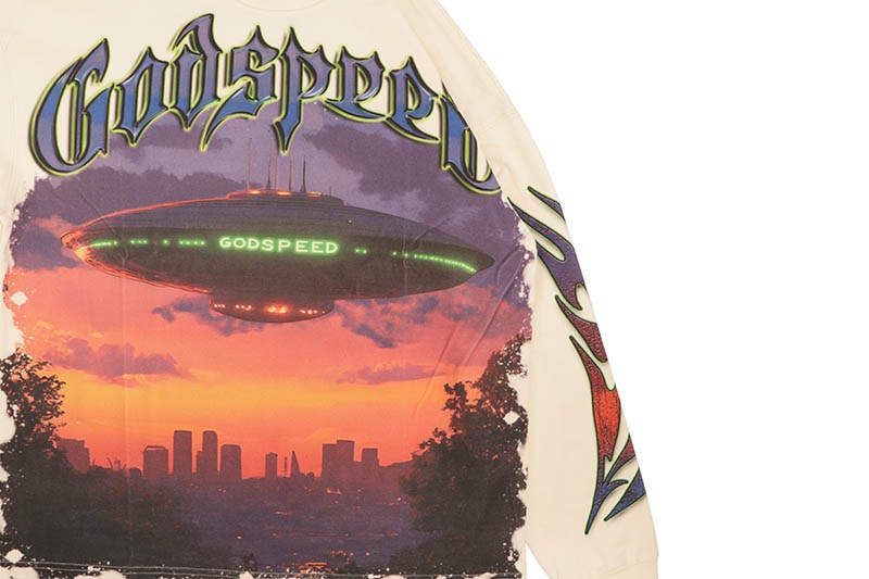 GODSPEED U.A.P LS T-SHIRT (BONE)