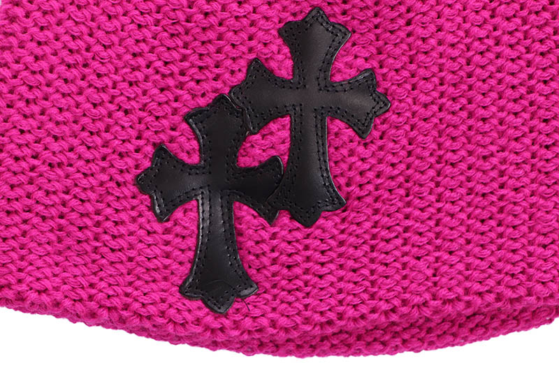 ADVANCE LOW GAUGE CROSS PATCH BEANIE (PINK) ARS-5006