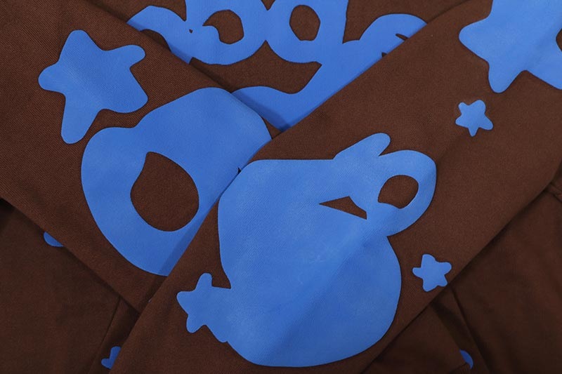 SP5DER BROWN BELUGA V2 HOODIE