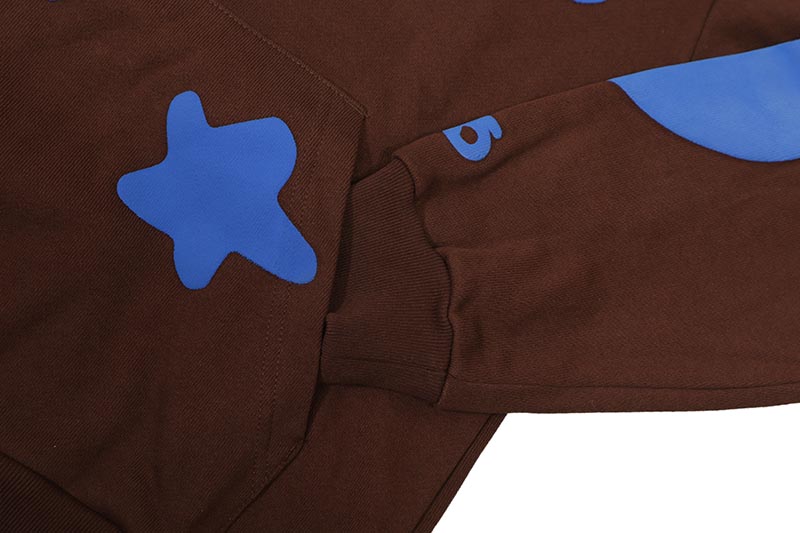 SP5DER BROWN BELUGA V2 HOODIE