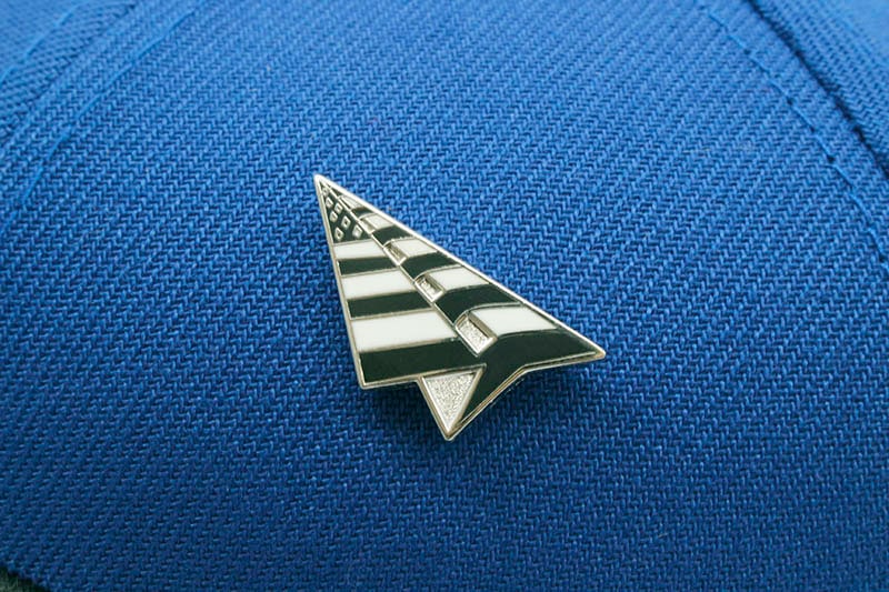 ROC NATION PAPER PLANES ROYAL CROWN FITTED CAP (100654:ROYAL BLUE)