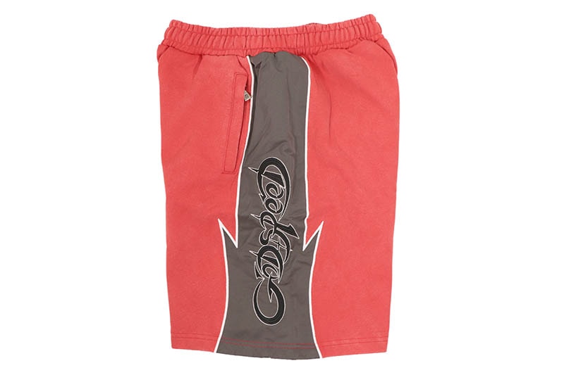 GODSPEED HALFTIME SHORTS (RED/GRAPHITE)
