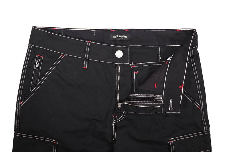 TRUE RELIGION CARGO SHORTS (108056:JET BLACK) | Brand,S-Z,TRUE