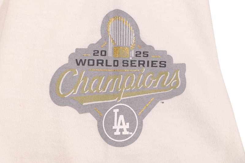 NIKE LOS ANGELES DODGERS SHOHEI OHTANI GOLD PROGRAM NAME & NUMBER T-SHIRT (WHITE)