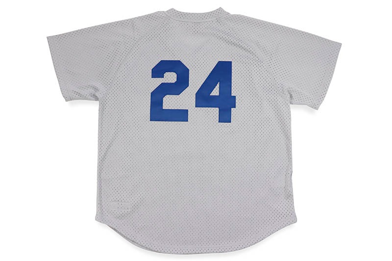 MITCHELL & NESS AUTHENTIC MESH BP JERSEY (SEATTLE MARINERS/1989:KEN GRIFFEY JR/#24/SILVER) ABPJ3037