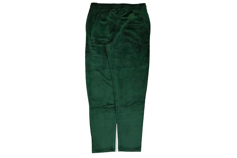 POLO RALPH LAUREN PLUSH VELOUR PAJAMA PANT (PP30HR-AN9N:COLLEGE GREEN)