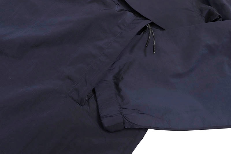 PRO CLUB COMFORT METALLIC NYLON ANORAK (NAVY) 15PC0306