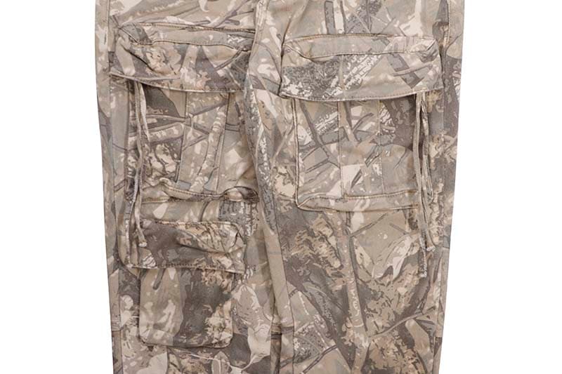 SMOKE RISE SLIM MULTI CARGO POCKET PANTS (JP24529:KHAKI HUNTING CAMO)