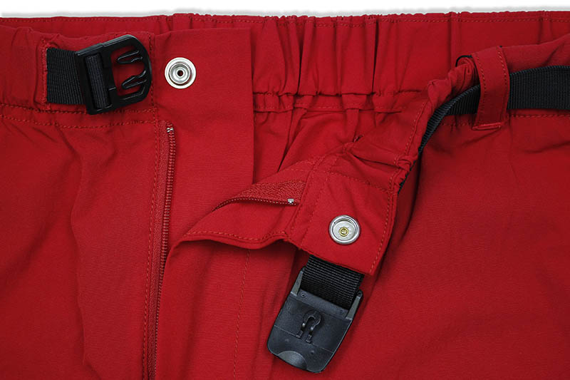 SCHOTT NYC NYLON SHORTS ONE STAR (3196007/034:RED)