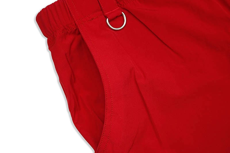 SCHOTT NYC NYLON SHORTS ONE STAR (3196007/034:RED)