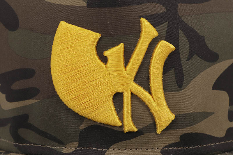 TWNTY TWO WU-TANG SOUNDS OF SHAOLIN 36 CHAMBERS SNAPBACK CAP (CAMO)