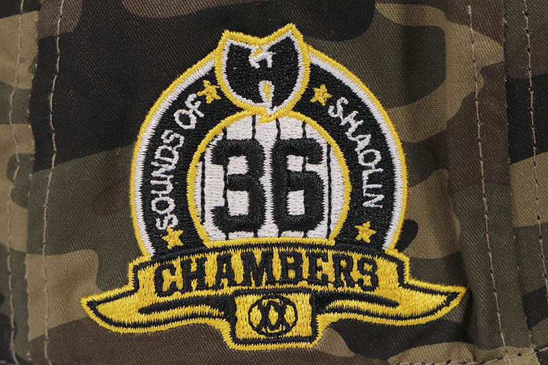TWNTY TWO WU-TANG SOUNDS OF SHAOLIN 36 CHAMBERS SNAPBACK CAP (CAMO)