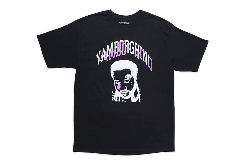 YAMBORGHINI FACE T-SHIRT (BLACK)