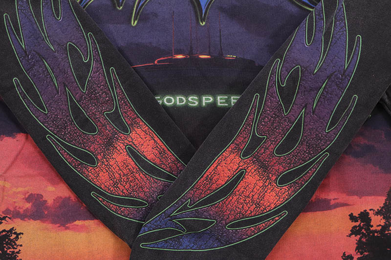 GODSPEED U.A.P LS T-SHIRT (BLACK WASH)