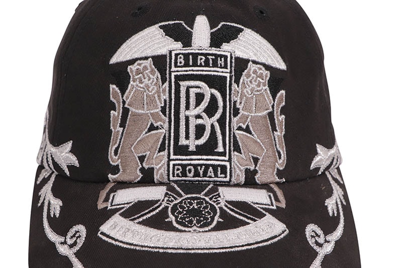 BIRTH OF ROYAL CHILD DOUBLE LION EMBROIDERED BASEBALL CAP | Brand