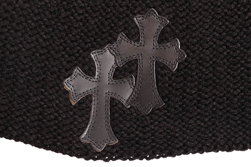 ADVANCE LOW GAUGE CROSS PATCH BEANIE (BLACK) ARS-5006