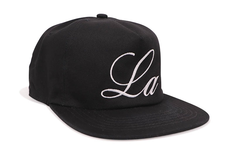 oMA STUDIOS LOS ANGELES SCRIPT HAT (BLACK)