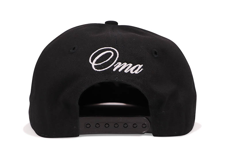 oMA STUDIOS LOS ANGELES SCRIPT HAT (BLACK) | Brand,M-R,oMA STUDIOS