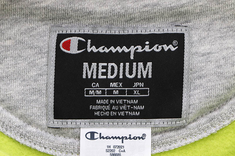 CHAMPION SUPER FLEECE BIG C HOODIE (S2202/C+A:LIVELY LIME) | Brand