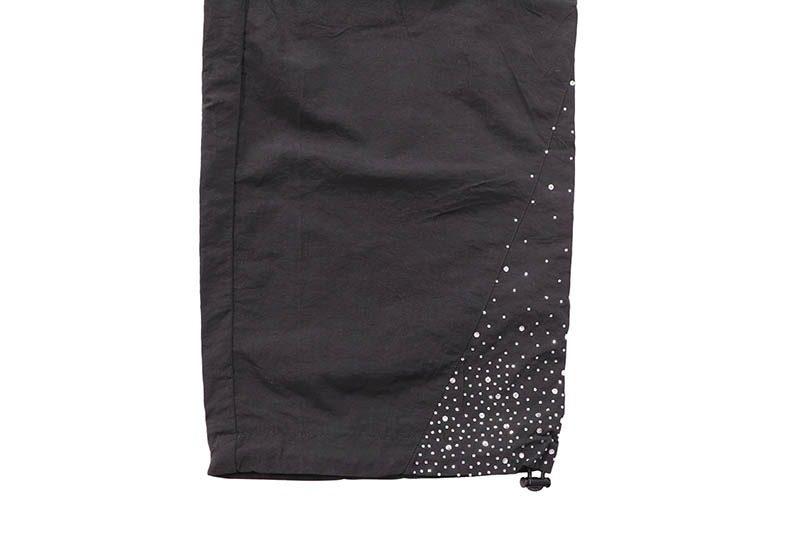 MIXED EMOTION BLACK CLASSIC NYLON PANTS