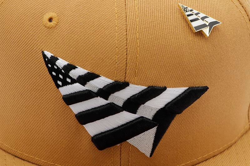 ROC NATION PAPER PLANES CROWN 59FIFTY FITTED CAP (PANAMA TAN