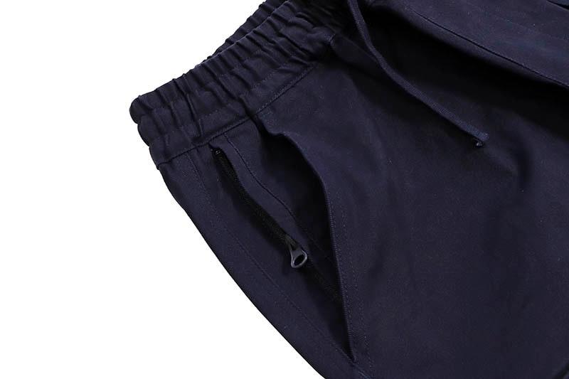 PRO CLUB HEAVYWEIGHT STRETCH TWILL CARGO LOUNGE PANT (NAVY) 15PC0502