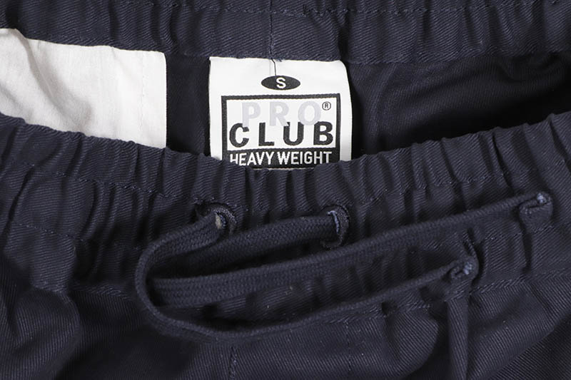PRO CLUB HEAVYWEIGHT STRETCH TWILL CARGO LOUNGE PANT (NAVY) 15PC0502