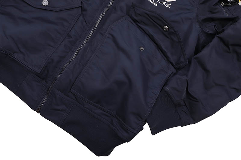 TOP GUN "EAGLE" NYLON JACKET (TGJ2332:NAVY)