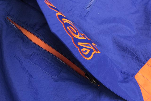 STARTER NEW YORK METS HALF ZIP HOODED PULLOVER JACKET (LS850589-NYM)