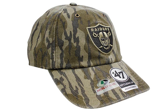 47 BRAND LAS VEGAS RAIDERS MOSSY OAK X CARHARTT X ’47 CLEAN UP CAP