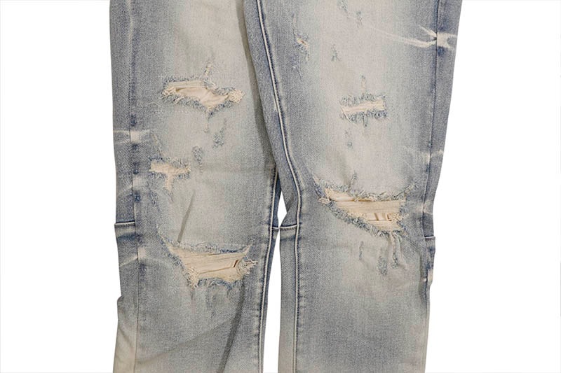 SMOKE RISE SLIM VINTAGE WASHED JEANS (JP23733:OMBRE BLUE
