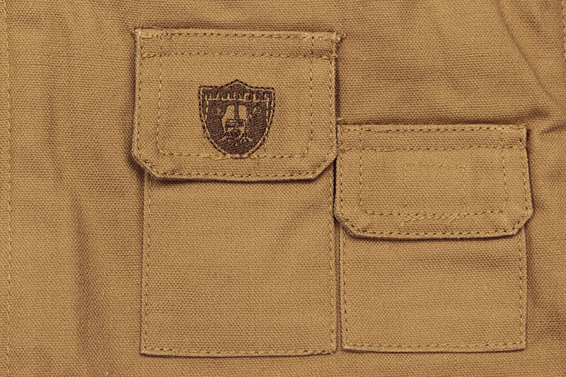 G-III SPORTS LAS VEGAS RAIDERS QUILT-LINED DUCK VEST