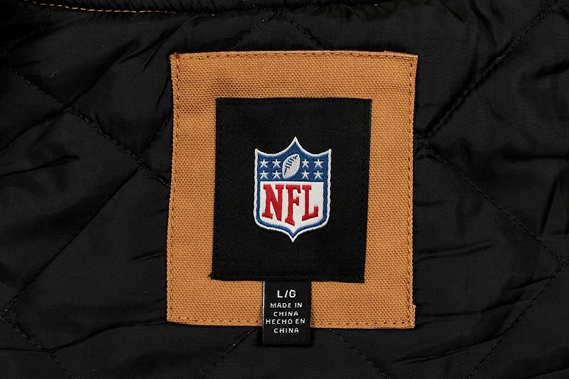G-III SPORTS LAS VEGAS RAIDERS QUILT-LINED DUCK VEST