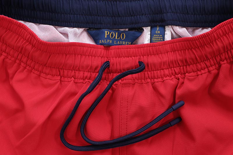 POLO RALPH LAUREN 5.75-INCH TRAVELER CLASSIC SWIM TRUNK (710963313004:RL 2000 RED)