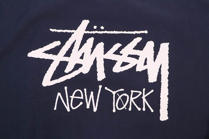 STUSSY STOCK NEW YORK CREW SWEAT (NAVY)