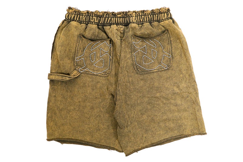 GODSPEED CARPENTER DISTRESSED SHORTS (MADDY BROWN WASH)
