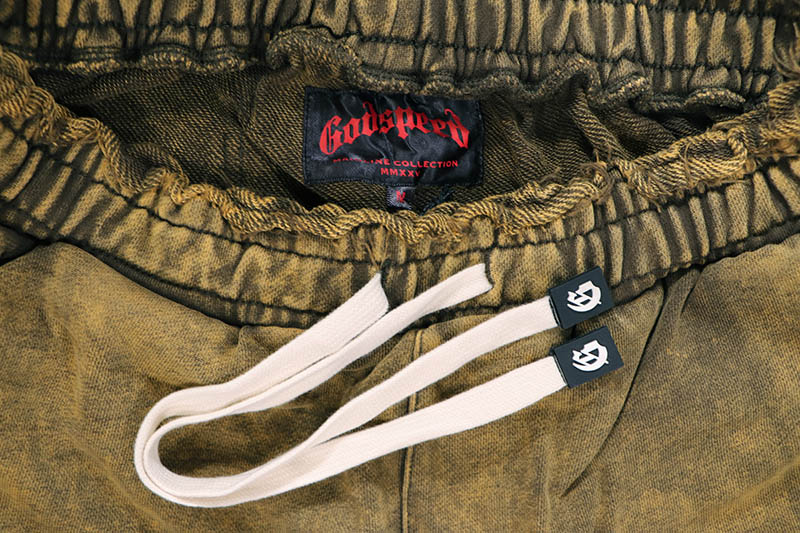 GODSPEED CARPENTER DISTRESSED SHORTS (MADDY BROWN WASH)